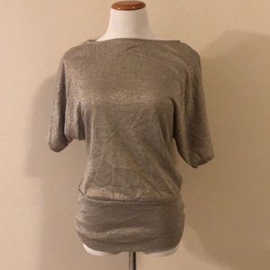 Forver21 Gold shimmery top